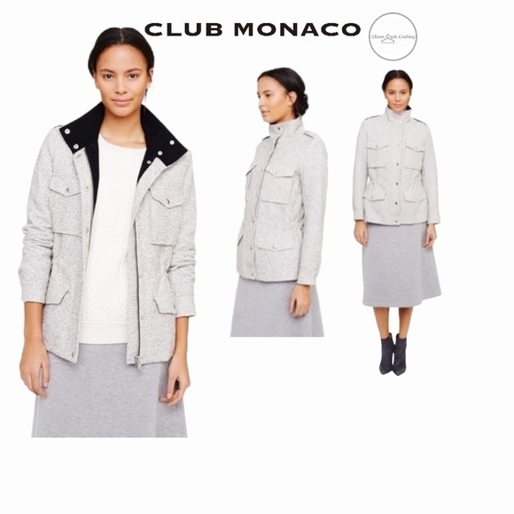 CLUB Monaco Utility Fall Jacket Size Medium - Picture 1 of 10